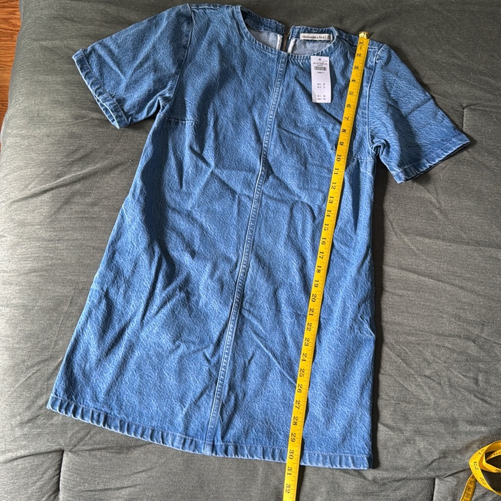 A b e r c r o m b i e  &  F i t c h • Denim tee shift mini dress - Picture 4 of 9